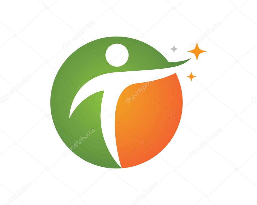 Health care family logo
