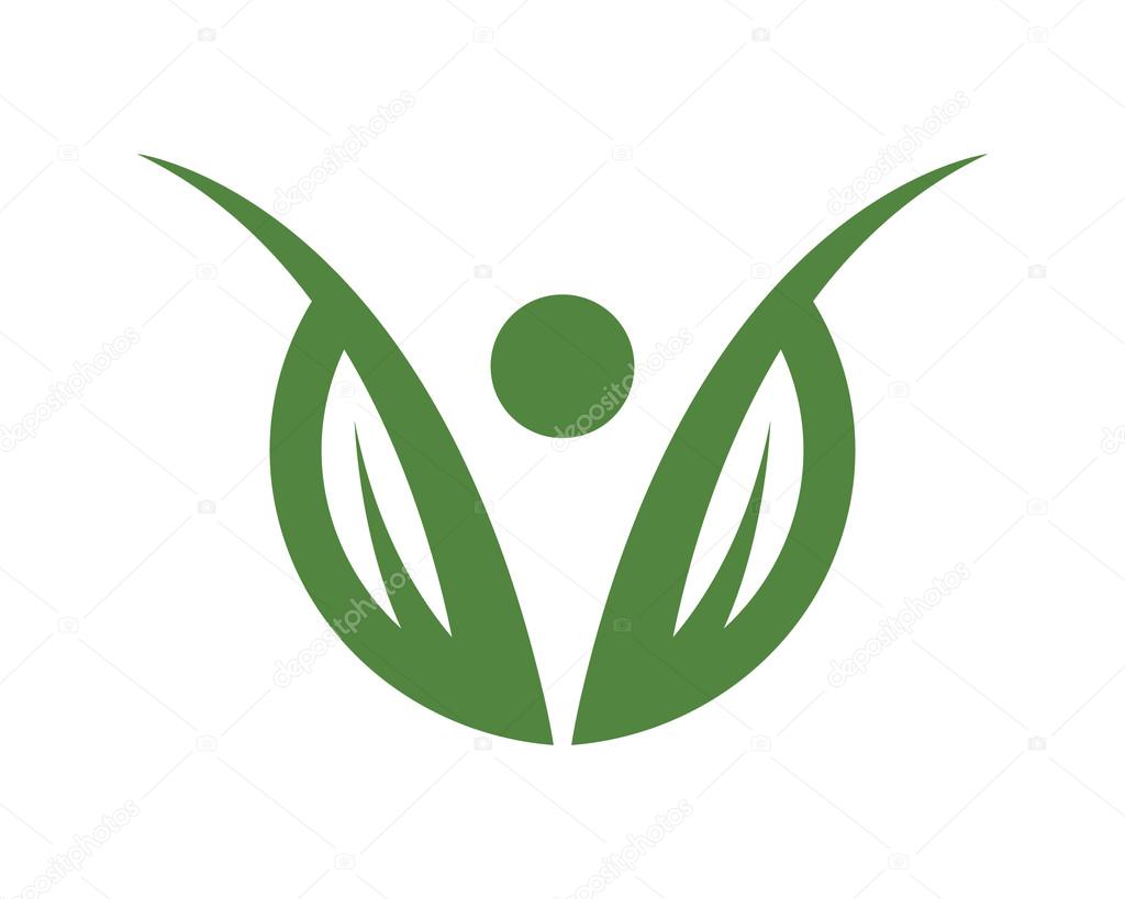 Healty life people logo