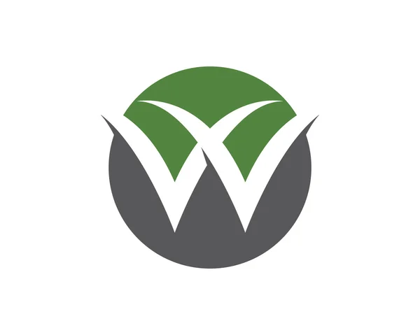 Financiar logotipo ou grama — Vetor de Stock