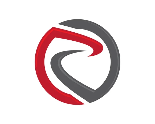 R Logo Falcon — Wektor stockowy