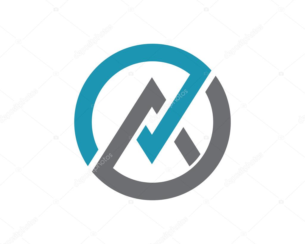 AV, A, V Letter Logo template