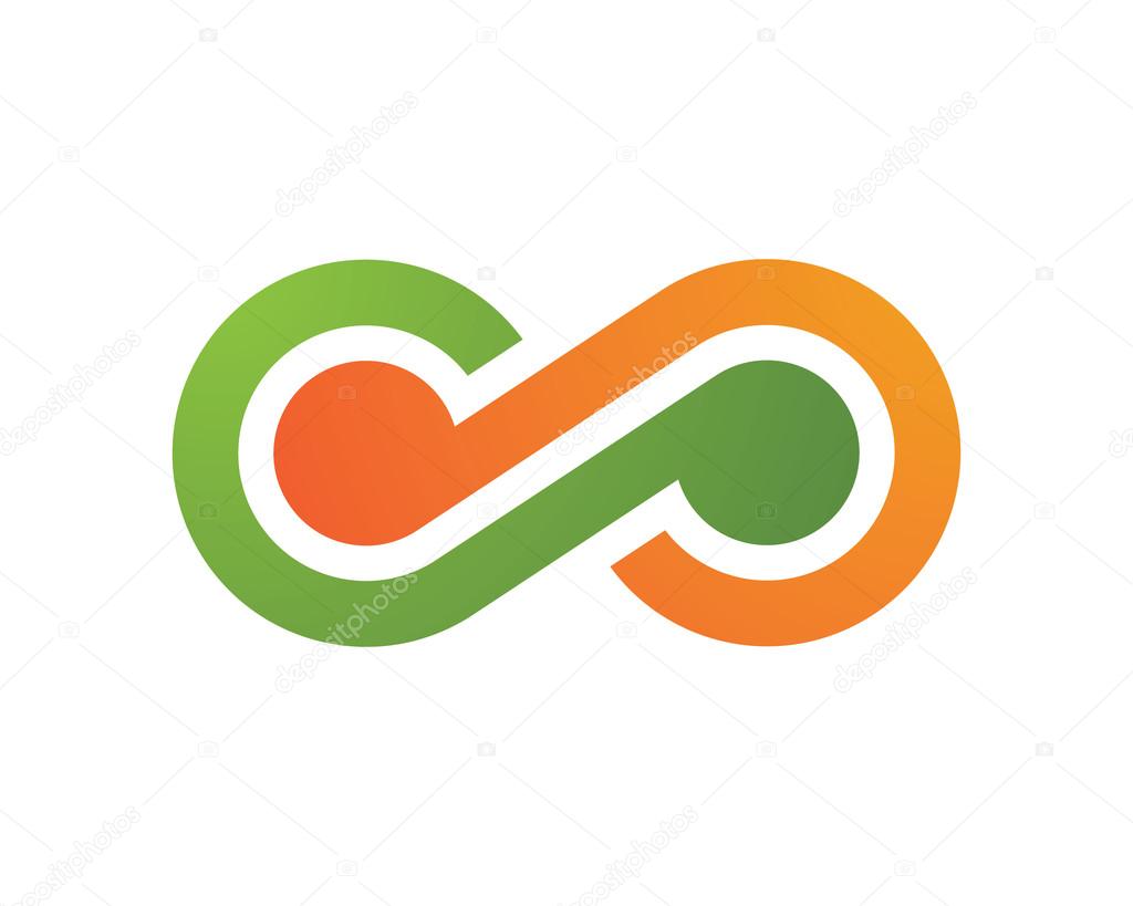 Infinity symbol logo