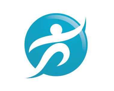 Sağlık insanlar logo başarı