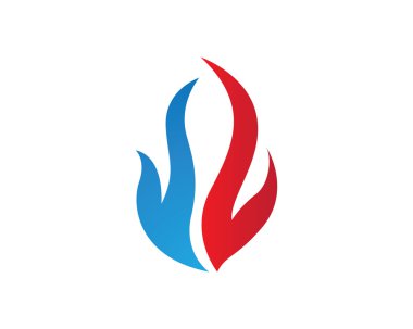 Yangın logo simge