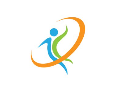 Sağlık hayat başarı insanlar logo