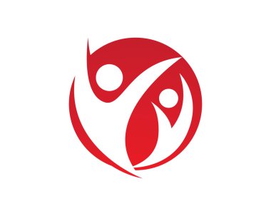 Sağlık hayat başarı insanlar logo