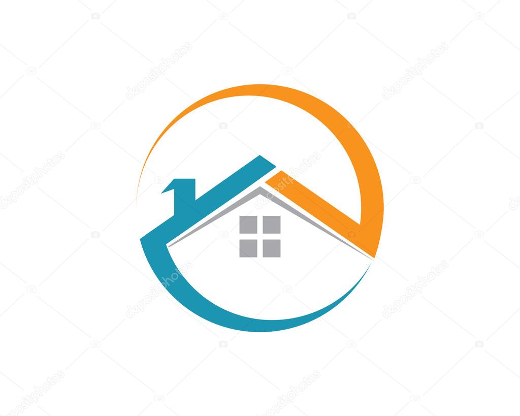 Home n building logo template