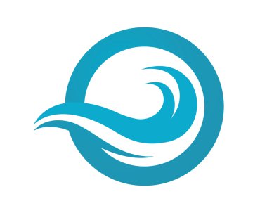 Wave logosu şablonu
