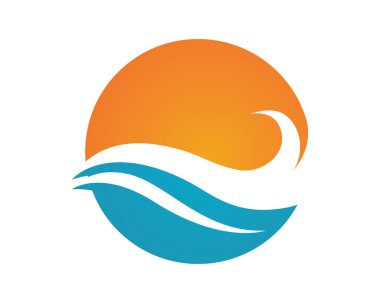 Wave logosu şablonu