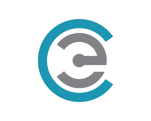 Plantilla de logotipo C letra — Archivo Imágenes Vectoriales