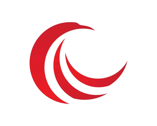 Falcon Logo template — Stock Vector