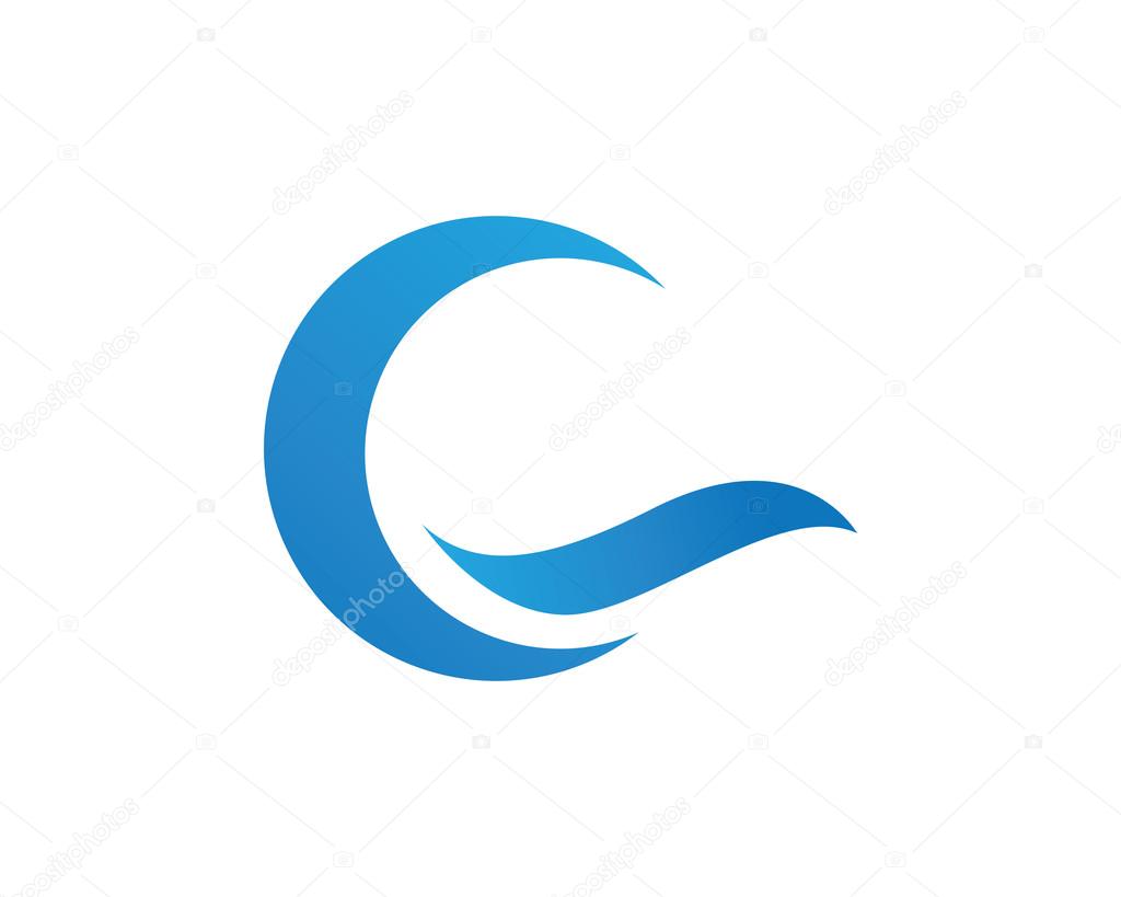 Wave symbol and icon
