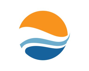 Wave logosu şablonu