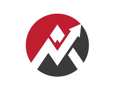 Bir harf logo şablonu