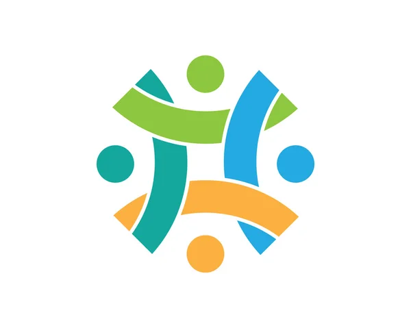 Community Care Logo — Stock Vector