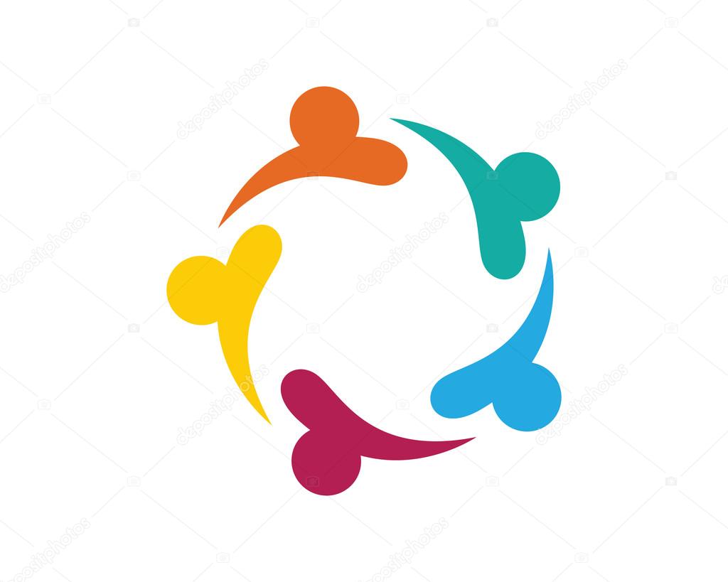 Community Care Logo Vector Concept Engagement, Togetherness