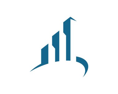 İş finans logo şablonu