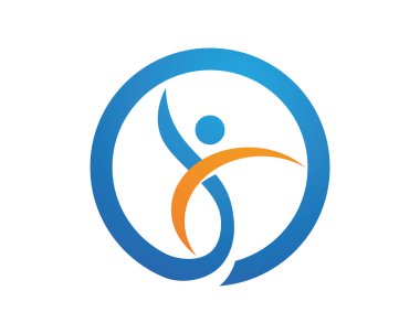 Sağlıklı Yaşam Logosu şablonu