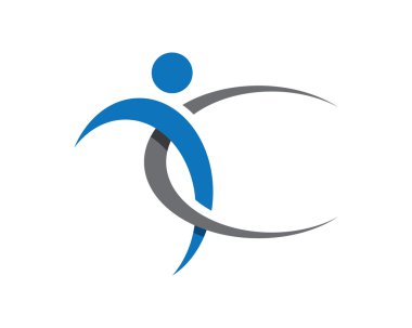 Sağlıklı Yaşam Logosu şablonu