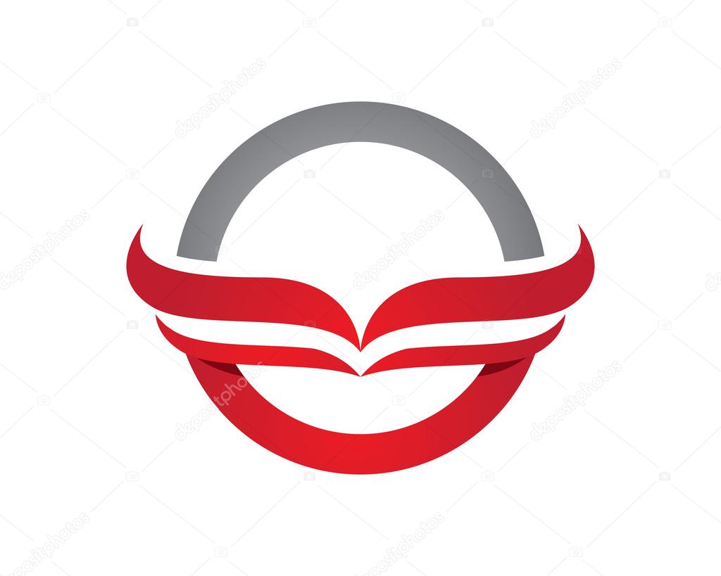 V Wing Logo Template