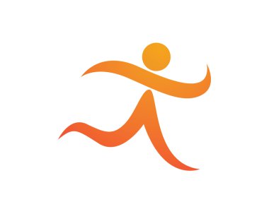 Sağlıklı Yaşam Logosu şablonu