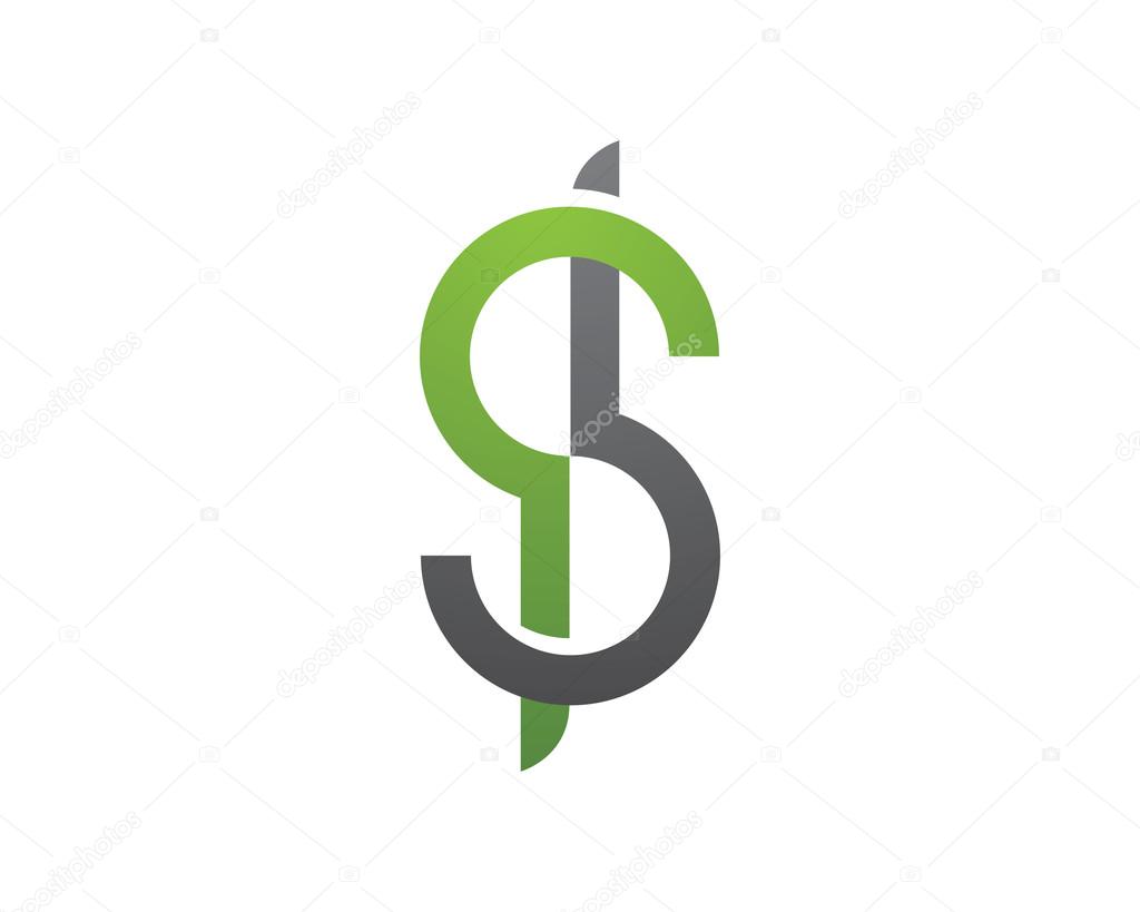 S Logo volume icon design template element