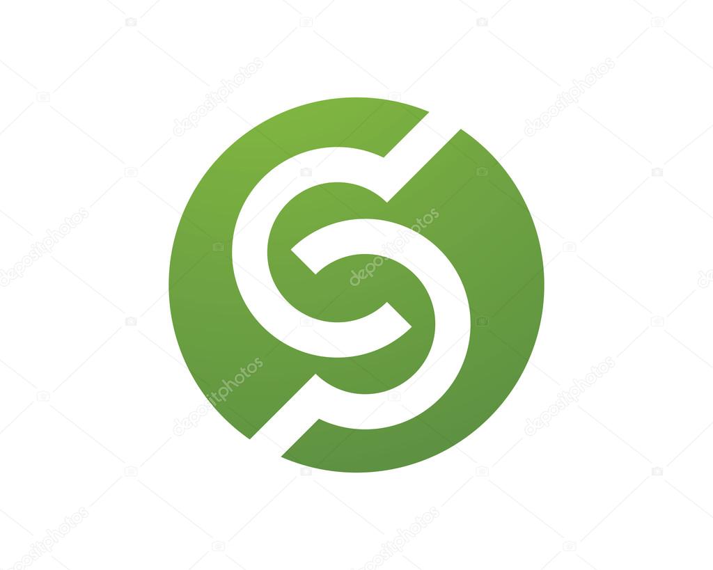 S Logo volume icon design template element