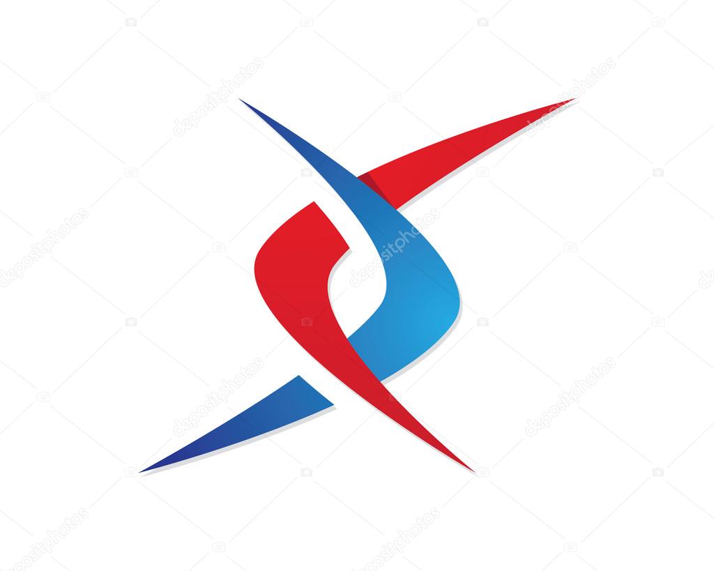Faster the future business Logo template vector