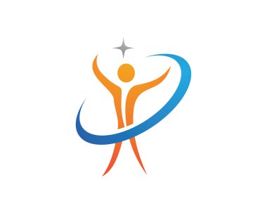 Sağlıklı Yaşam Logosu şablonu