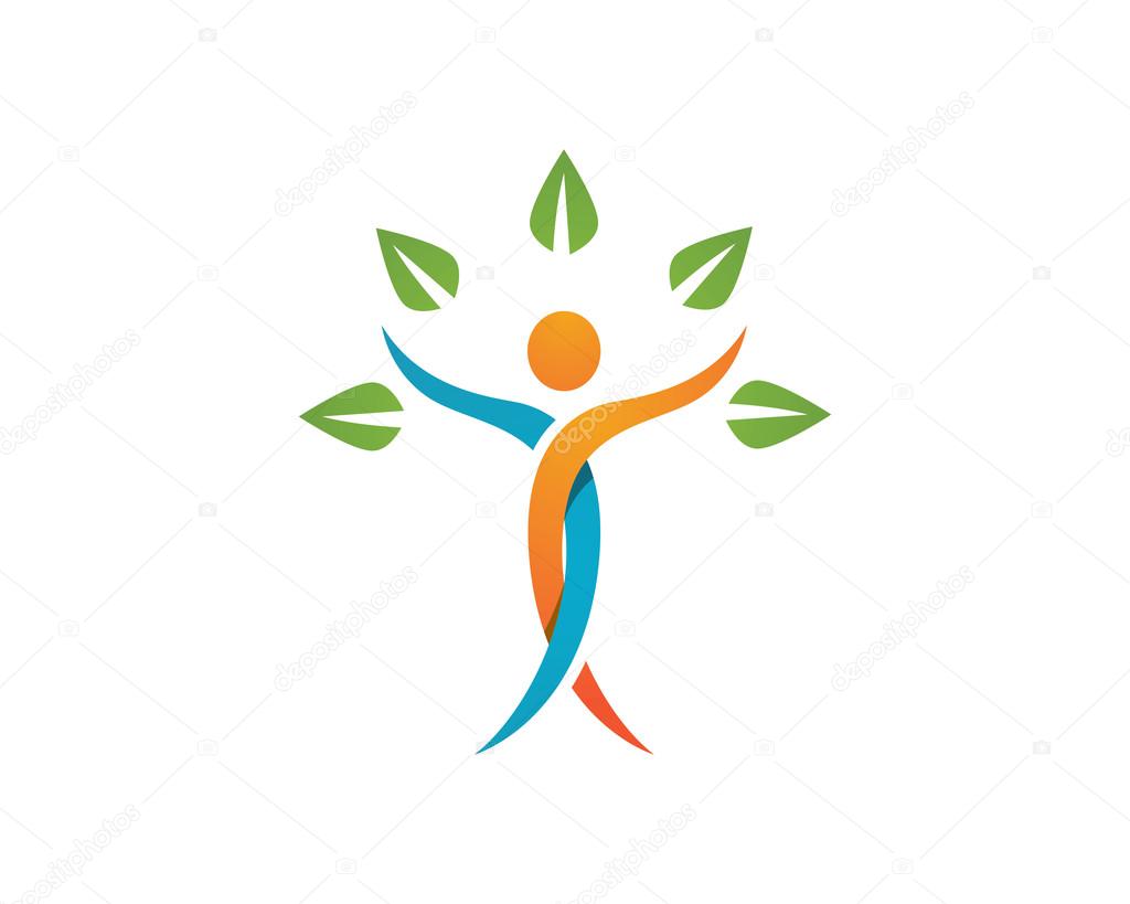Healthy Life Logo Template vector