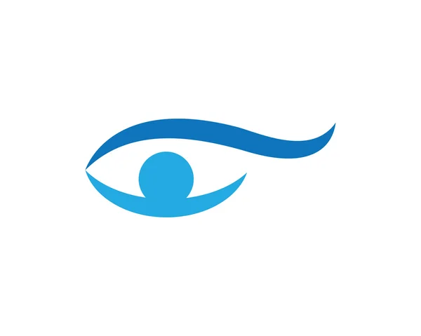 Eye Care Logo Vorlage — Stockvektor