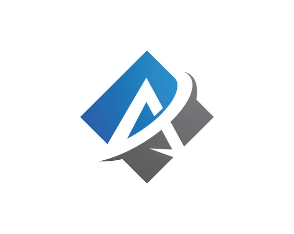 Een briefsjabloon Logo-vector — Stockvector