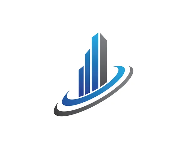 Business Finance logotyp — Stock vektor