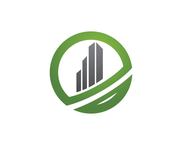 Biznes Finanse Logo — Wektor stockowy
