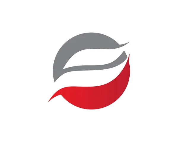 Incendio logo tempate — Vettoriale Stock