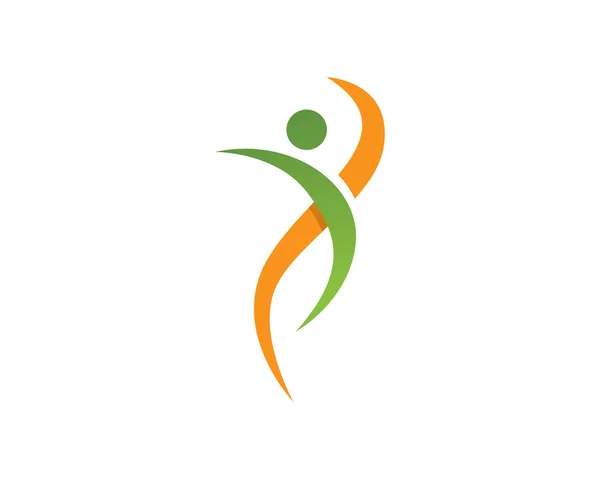 Logotipo dos cuidados de saúde — Vetor de Stock