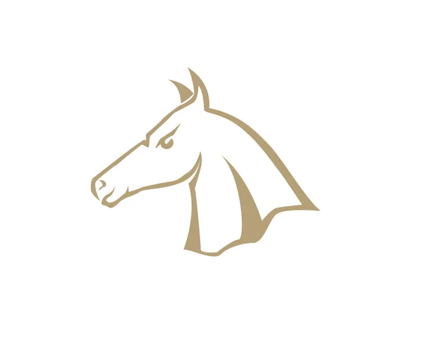 Λογότυπο άλογο ζώο — Διανυσματικό Αρχείο