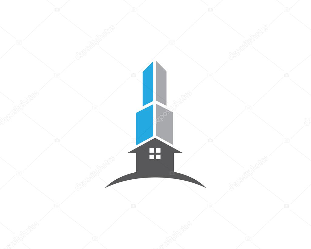 Property building home Icon Logo