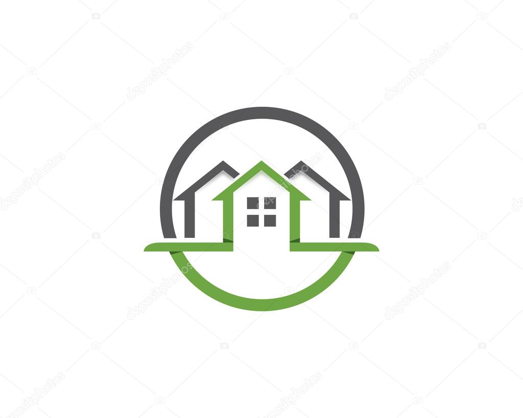 Property building home Icon Logo