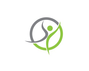 Sağlıklı Yaşam Logosu şablonu