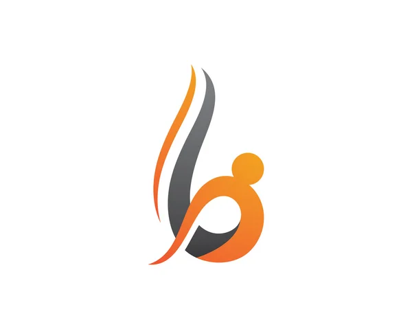 Healthy Life Logo Template — Stock Vector