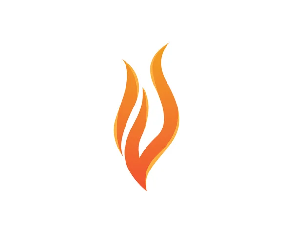 Logo Fire hots - Stok Vektor