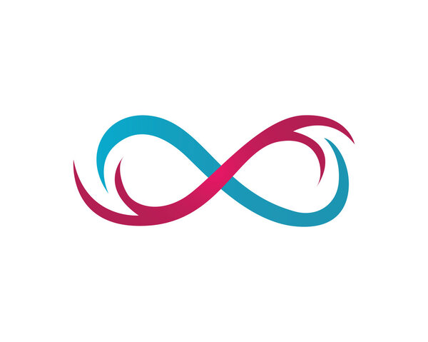 Infinity logo shape cycle