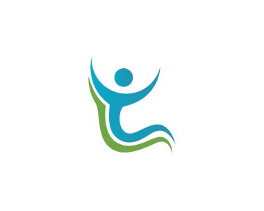 Sağlık insanlar logosu