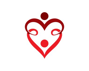 Aşk sembolü logosu