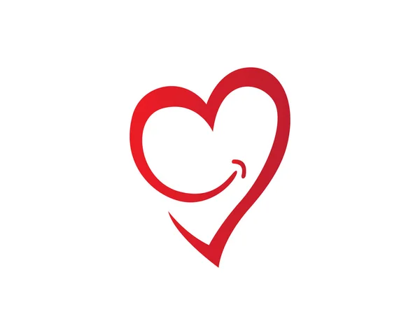 Logo du symbole amour — Image vectorielle