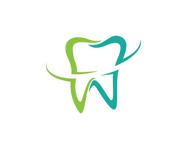 Zubní péče logo — Stockový vektor