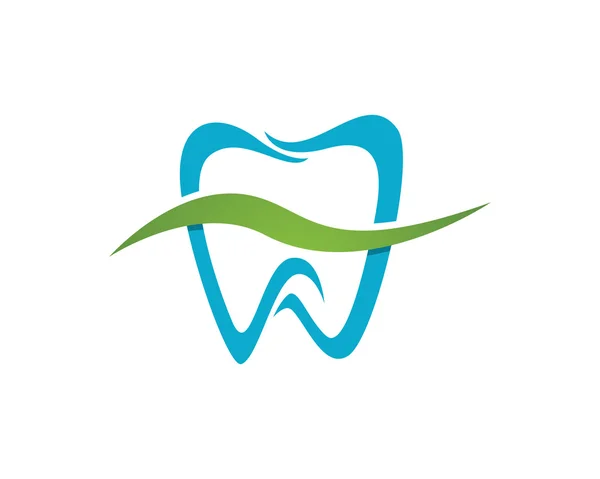 Логотип стоматологической помощи — стоковый вектор