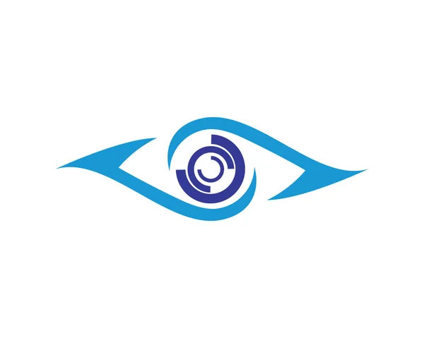 Eye care logo — Stock Vector