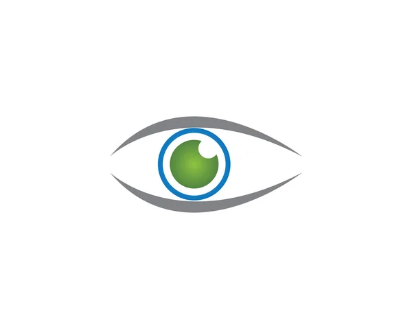 Eye care logo — Stock Vector